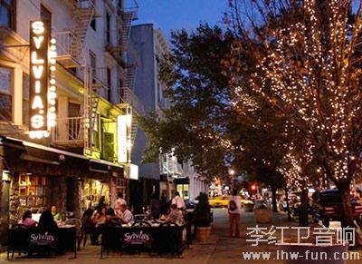 纽约著名灵魂料理餐厅音响系统A&H品牌应用工程案例