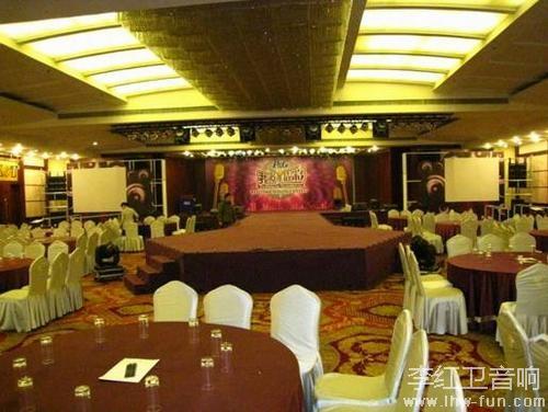 北京保洁公司年会音响系统CAS品牌应用工程案例
